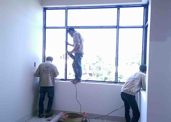 sai lầm khi sử dụng và lắp đặt cửa nhôm kính